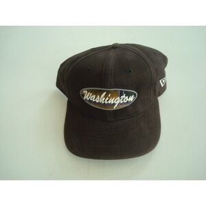 WASHINGTON HUSKIES NEW ERA    00S  RARE NEW SCRIPT STRAPBACK HAT CAP VINTAGE EE4